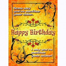 INSPIRAZIONS GREETING CARD Birthday Wise